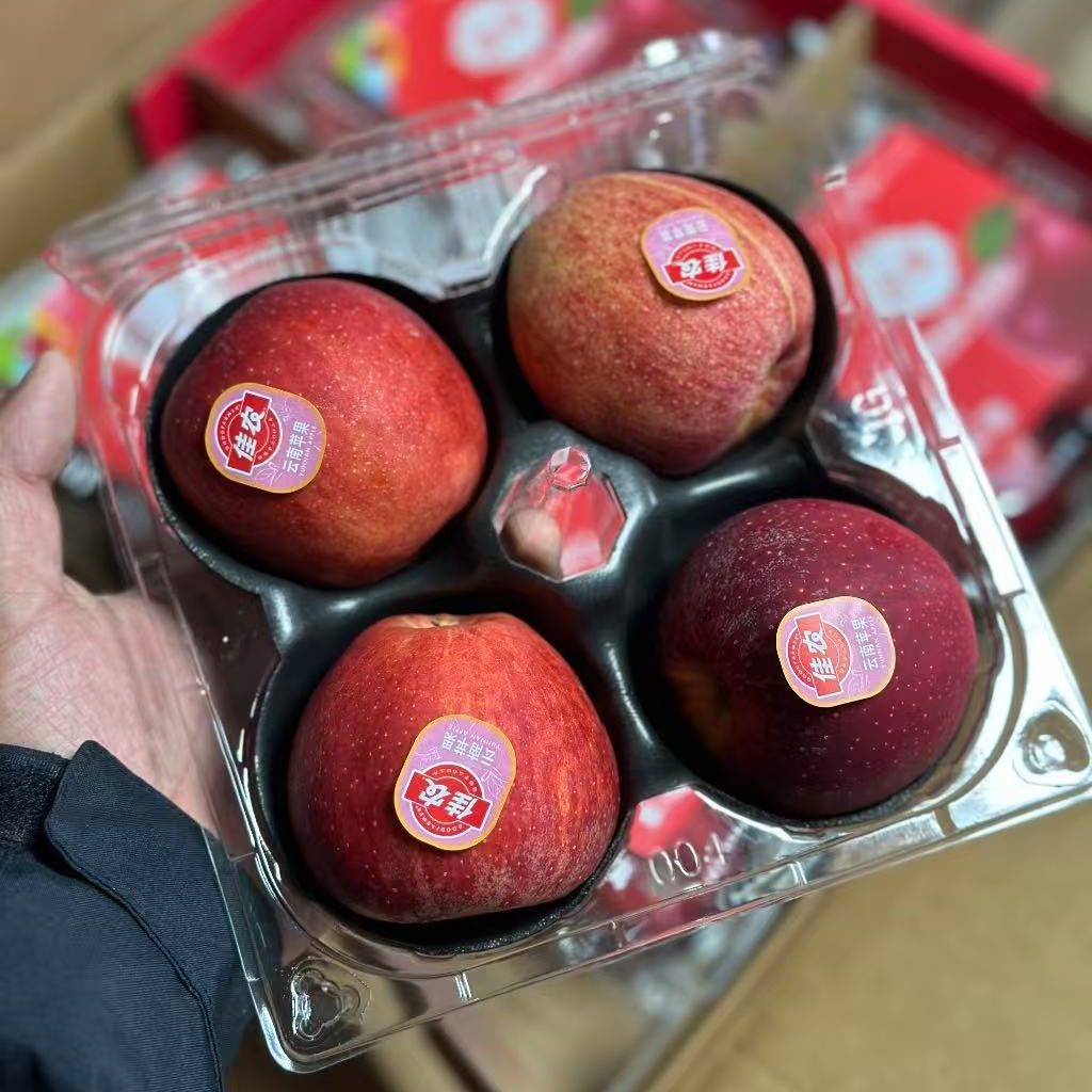 【彤果良品】佳农云南红玫瑰苹果3盒12枚4斤装云南省