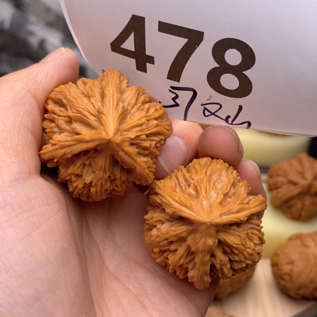文玩核桃把件478号37文山