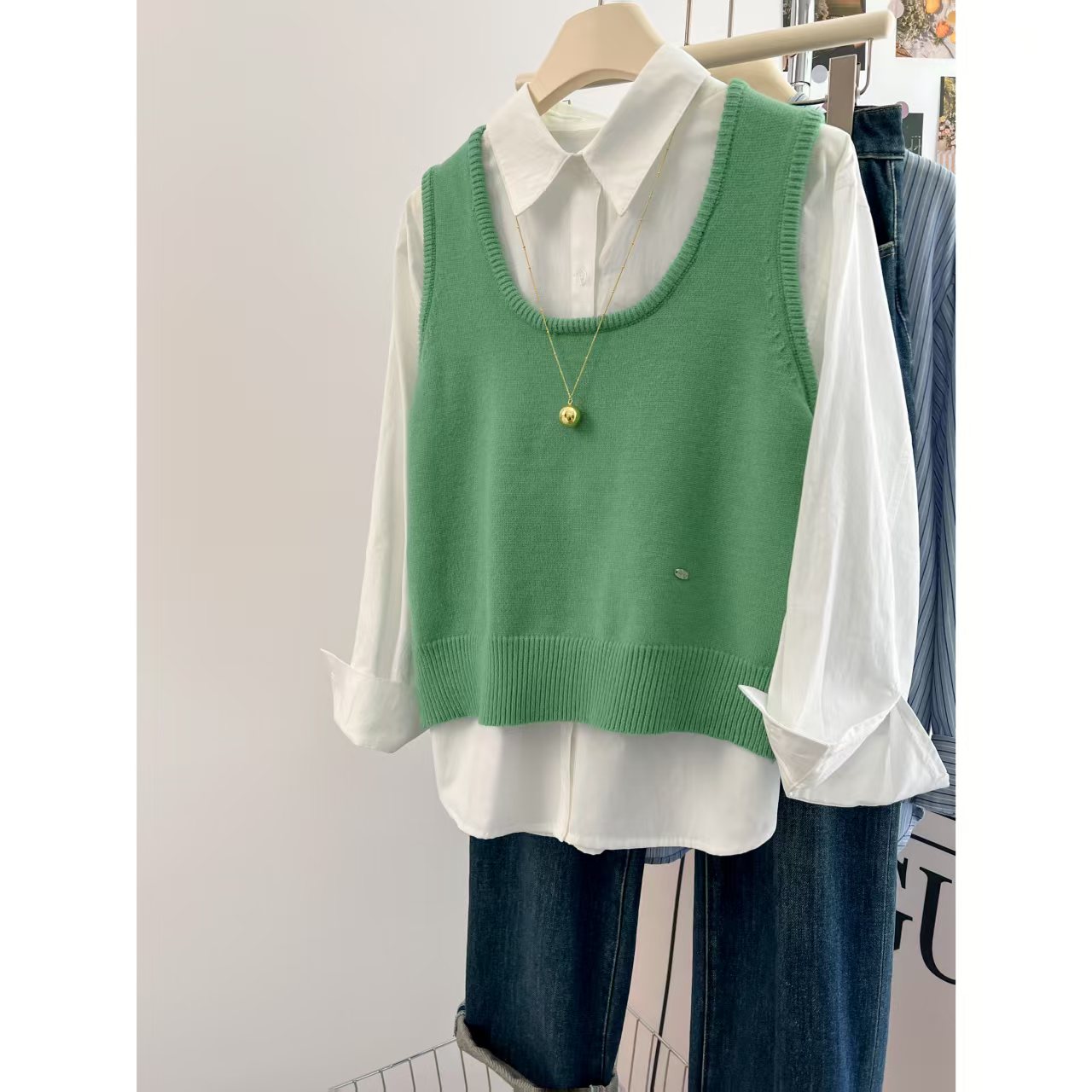 NO退NO时尚马甲【101-150】小香风纯欲风套头