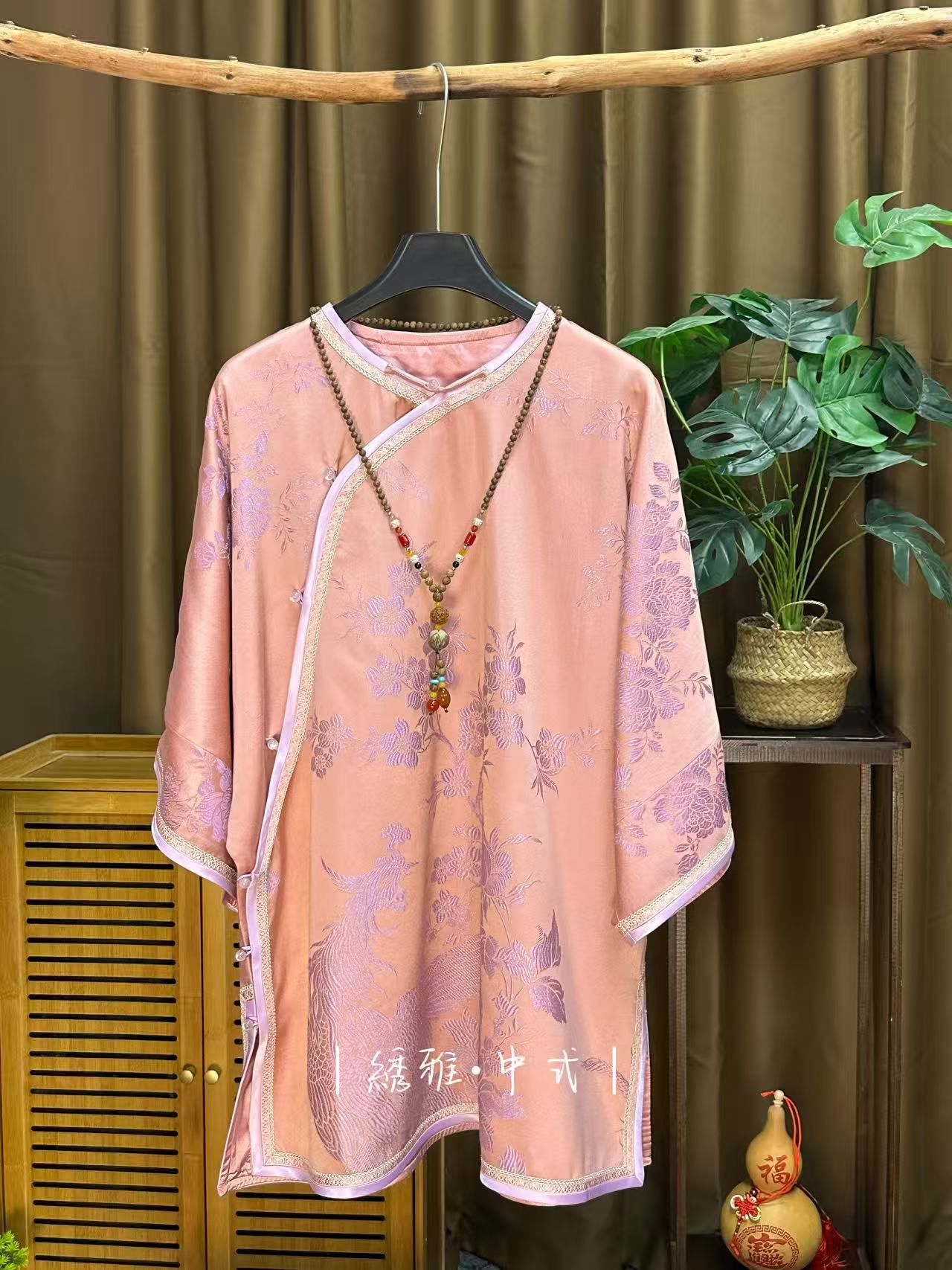 699双层太太服春秋款中国风 百搭姐姐服双层圆领（直播间选款）