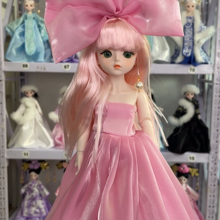 布艺漫美手工娃娃摆件礼品摆件娃娃好看