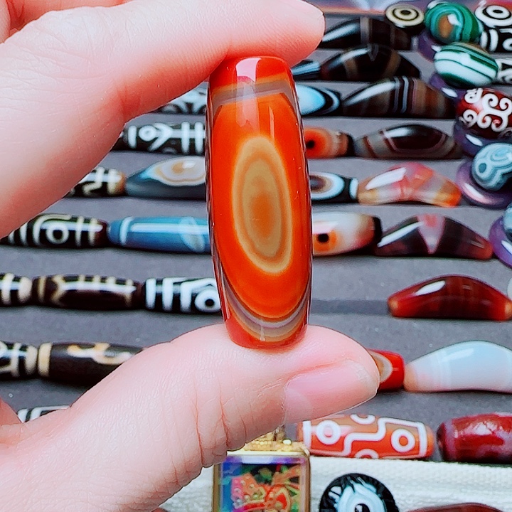 玛瑙/玉髓合金珠宝半成品