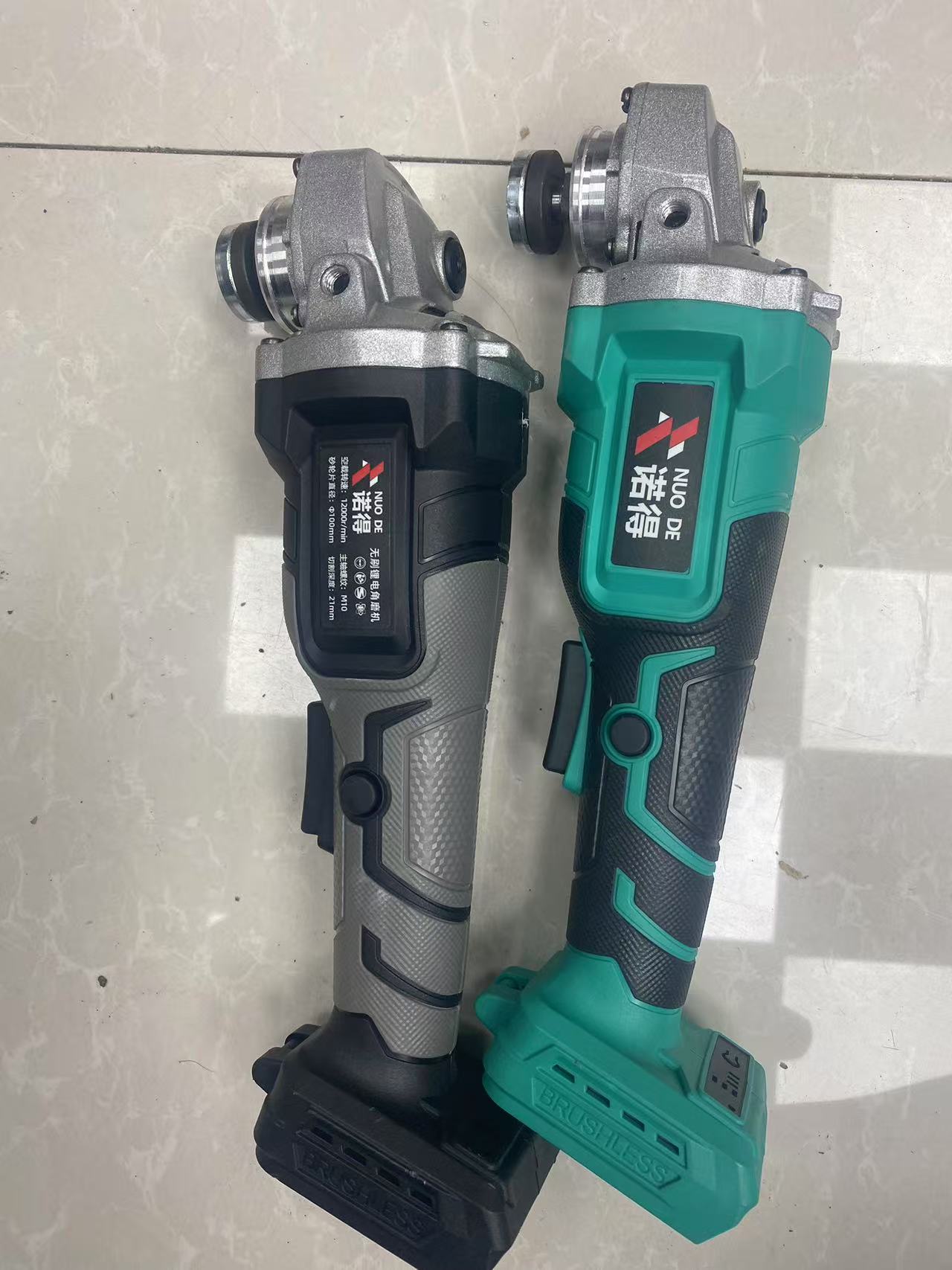 世得工业锂电角磨机【颜色随机发】