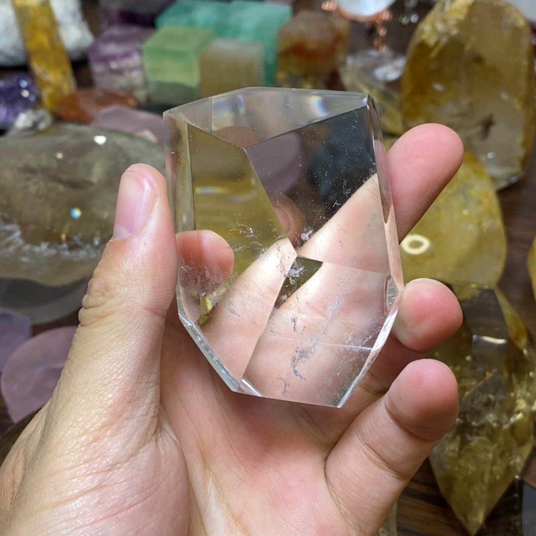 珠宝半成品未镶嵌水晶