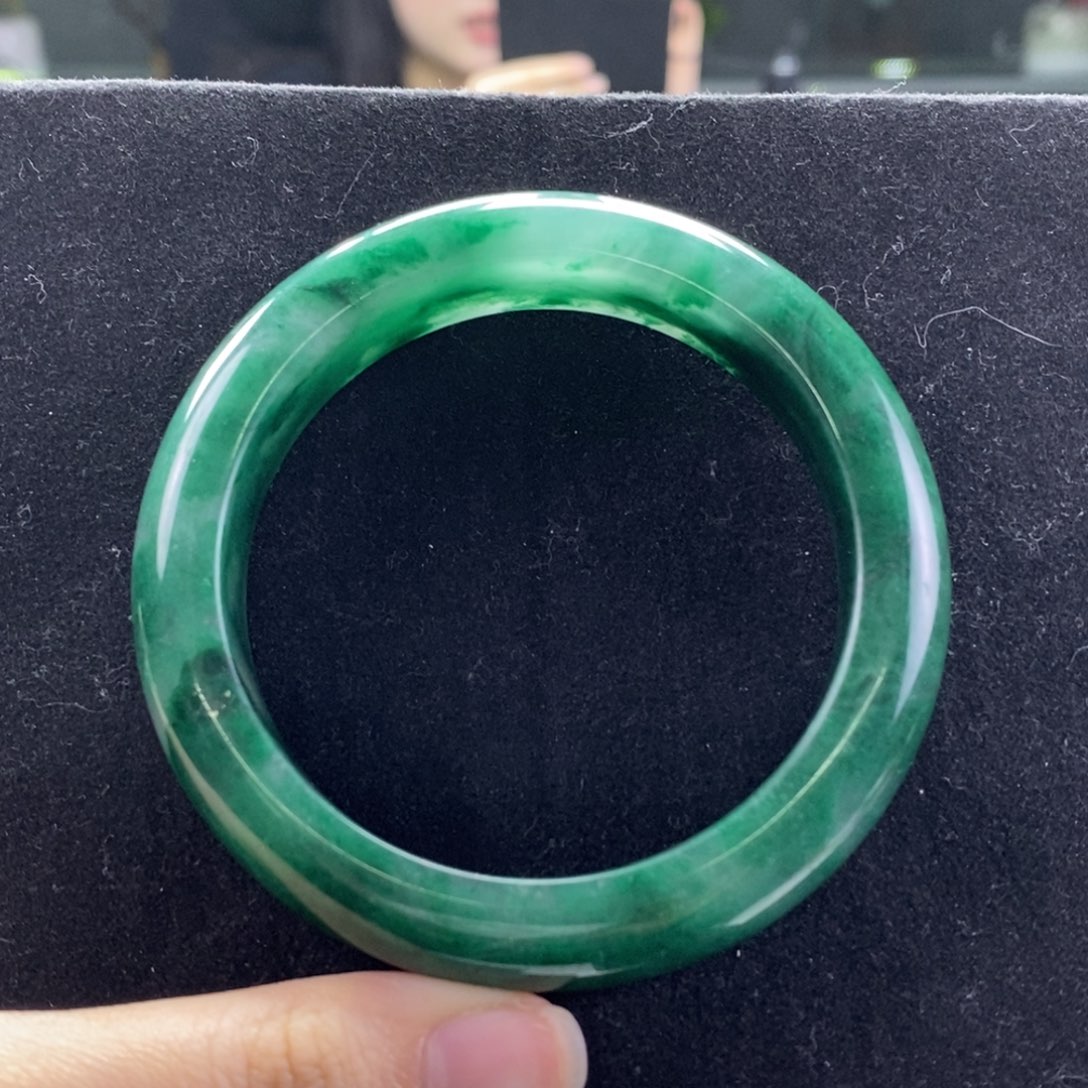 石英质玉未镶嵌手镯57.5