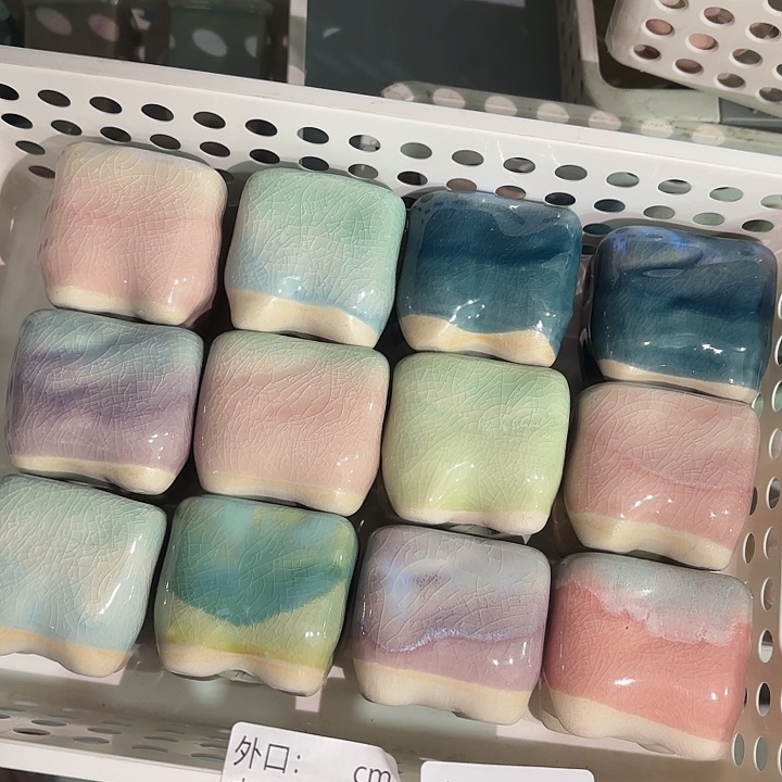 红陶量货｜口高深浅搭配发12