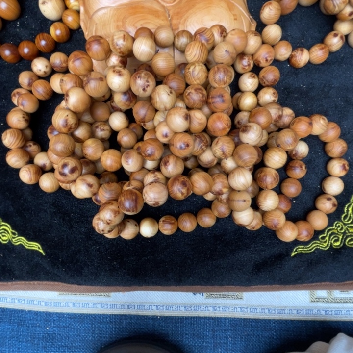 柏木（崖柏）手串/手链太行1.5小瘤疤