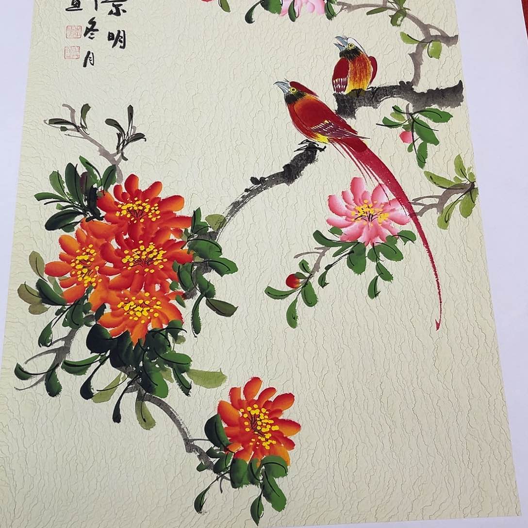 国画手绘国画作品
