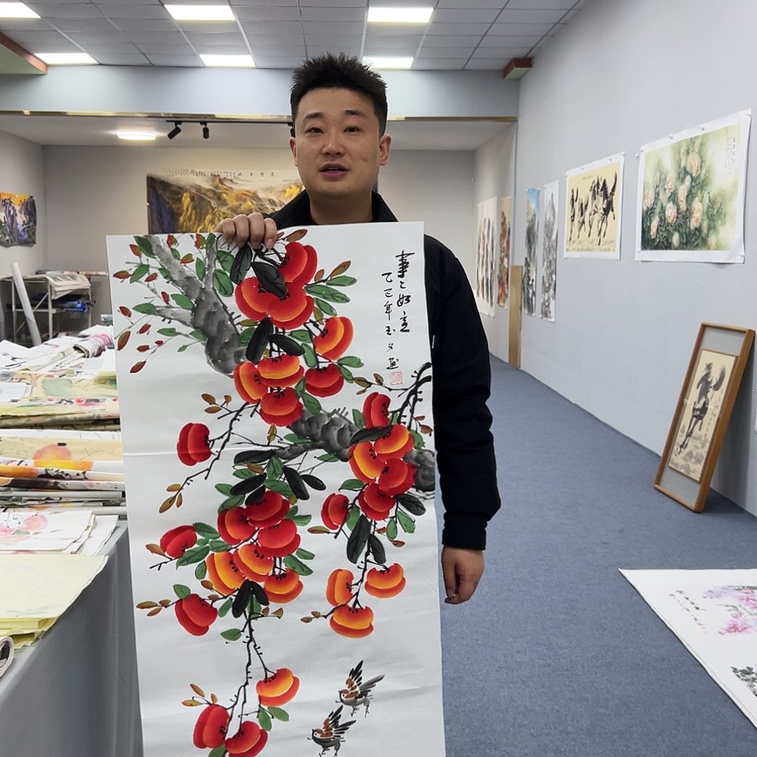 国画国画作品宣纸纯手绘