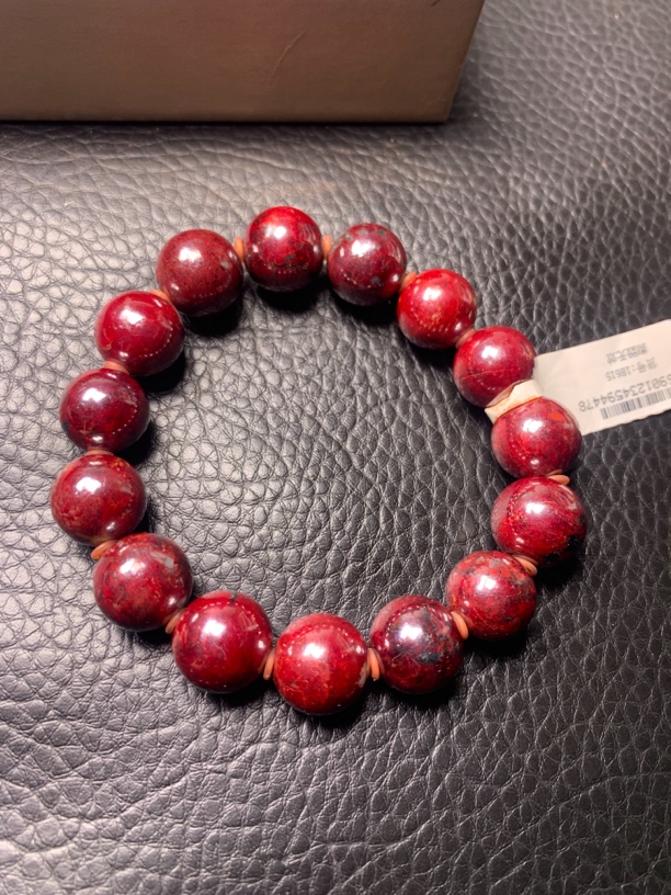 天然辰砂天然辰砂原矿手链