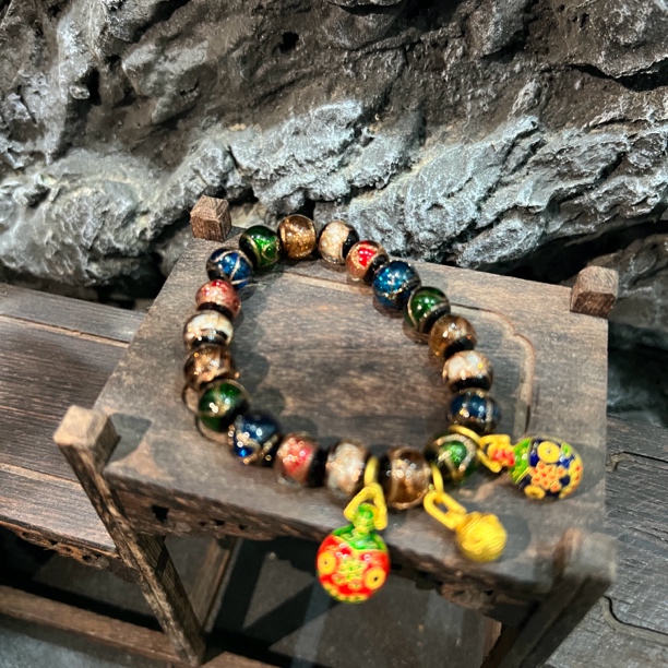 YS0038鎏金多宝手串(无礼盒)