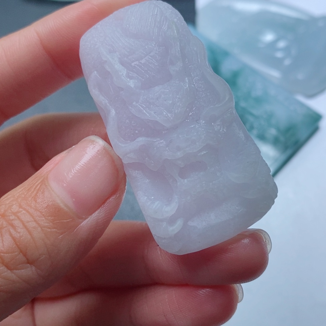 定制翡翠未镶嵌定制吊坠