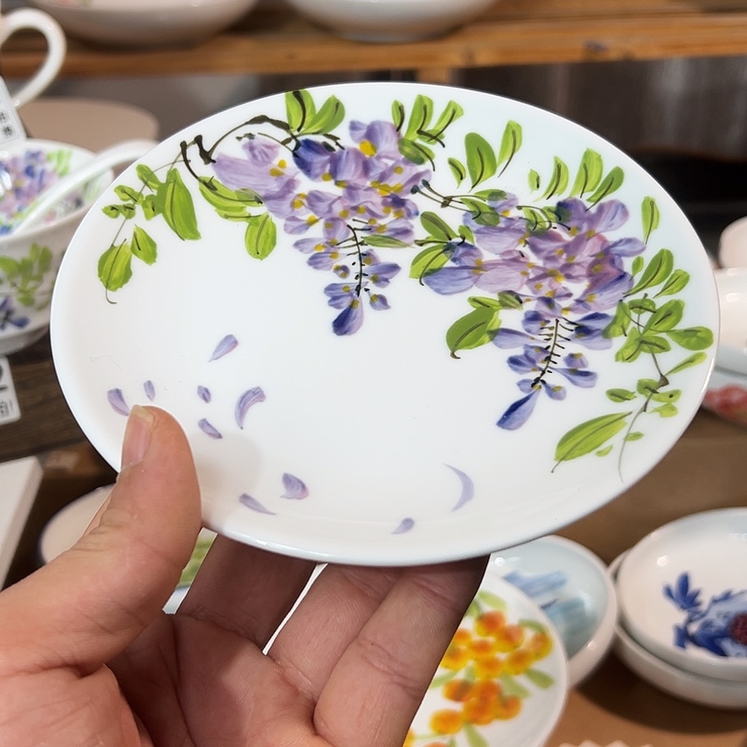 陶瓷景德镇高温釉下陶瓷6.5寸盘