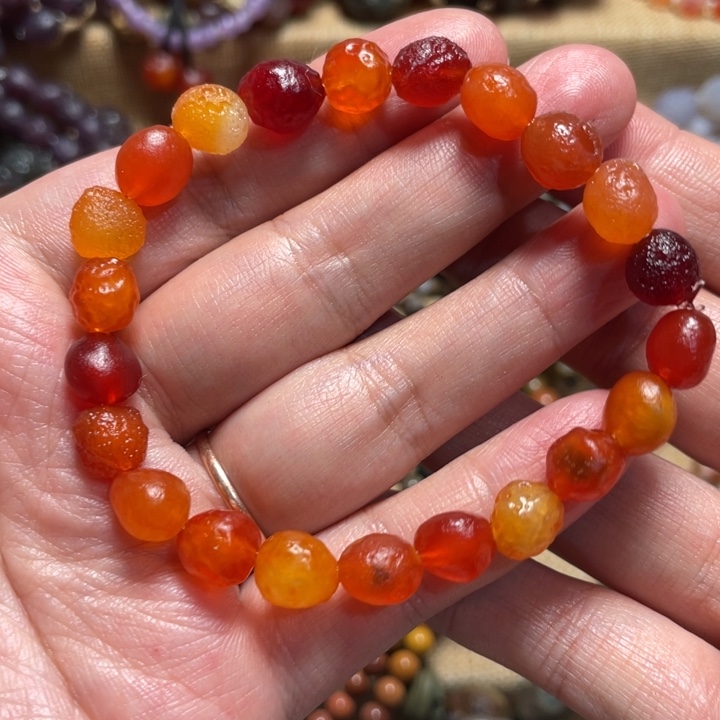 玛瑙/玉髓合金手链