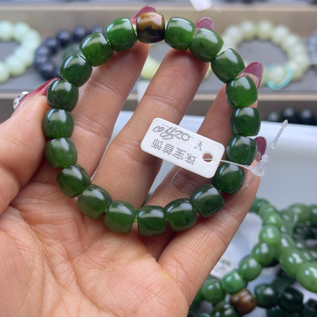 和田玉手链未镶嵌