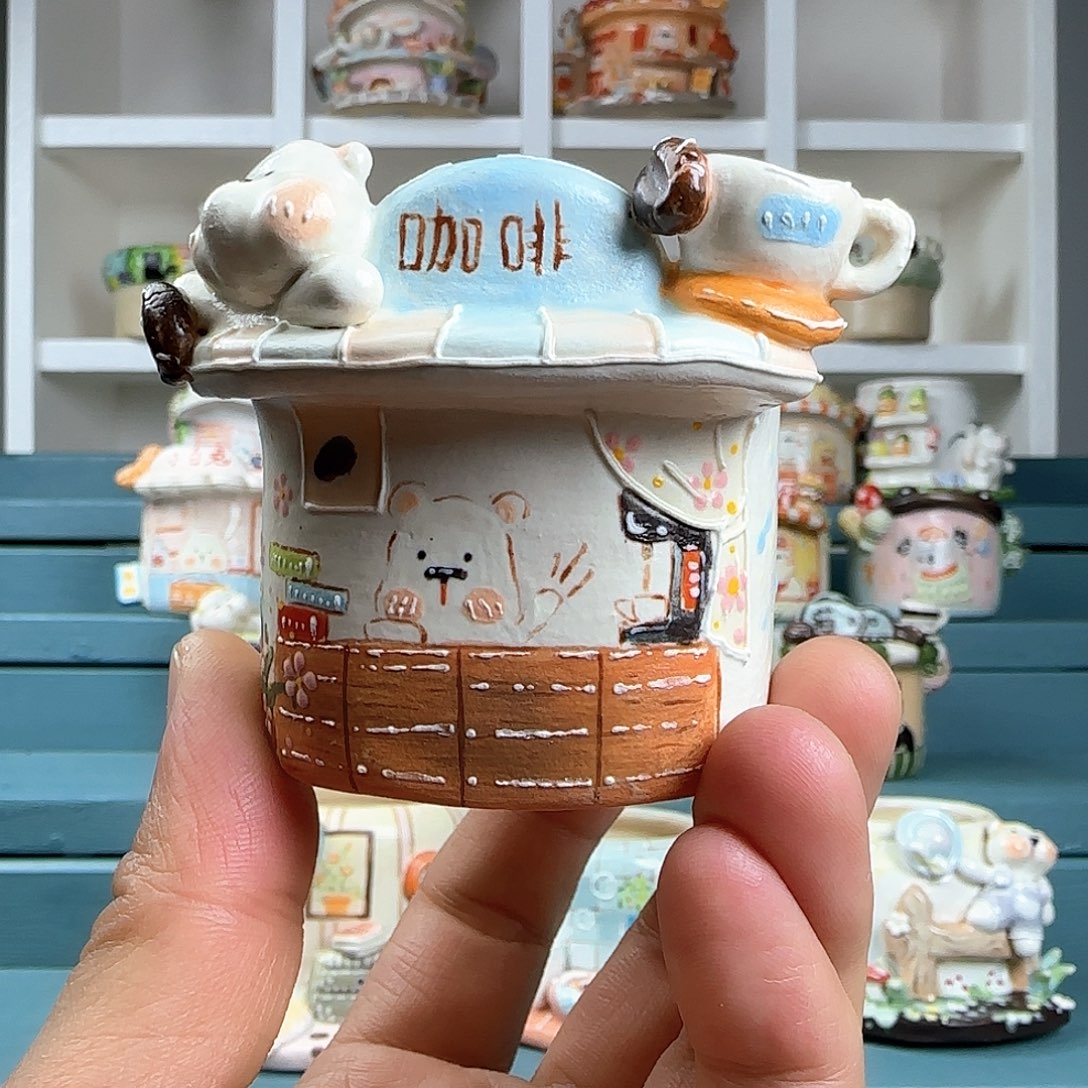 红陶多肉花盆：口径4.4 外高4.6