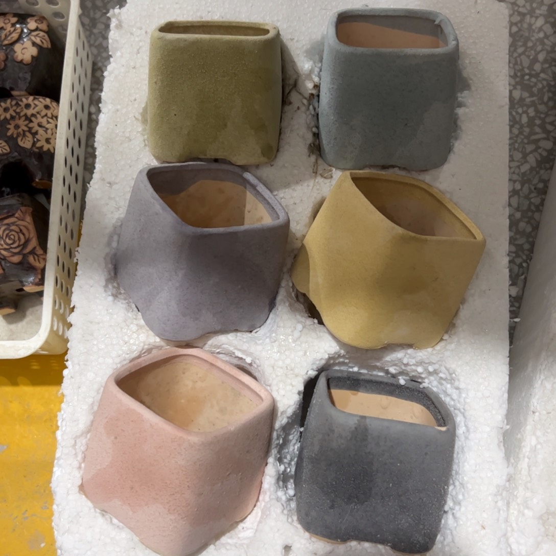 陶瓷多肉小花盆@@4