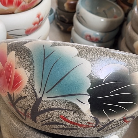 陶瓷中号陶瓷鱼缸