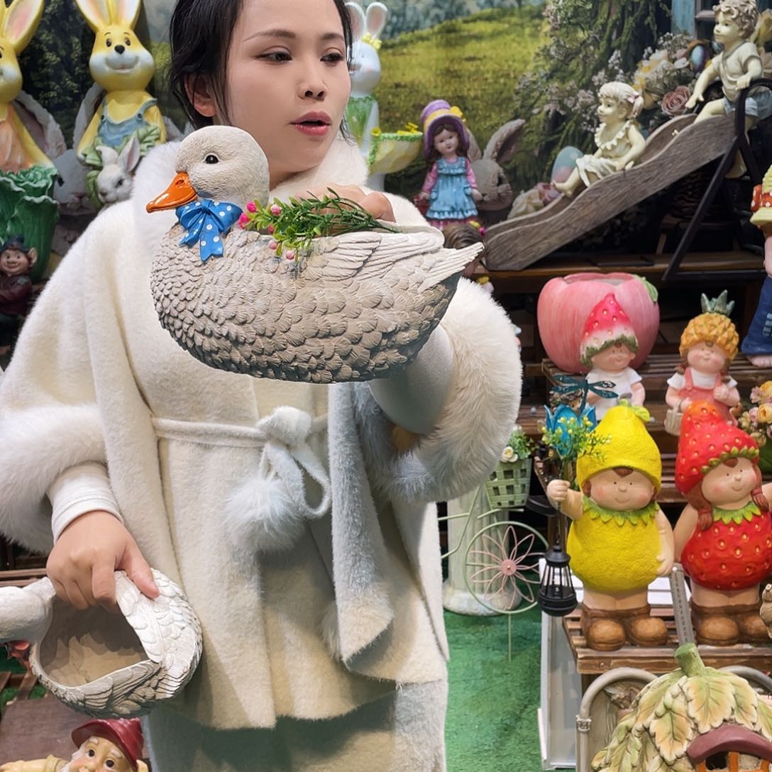 摆件花园摆件红红火火