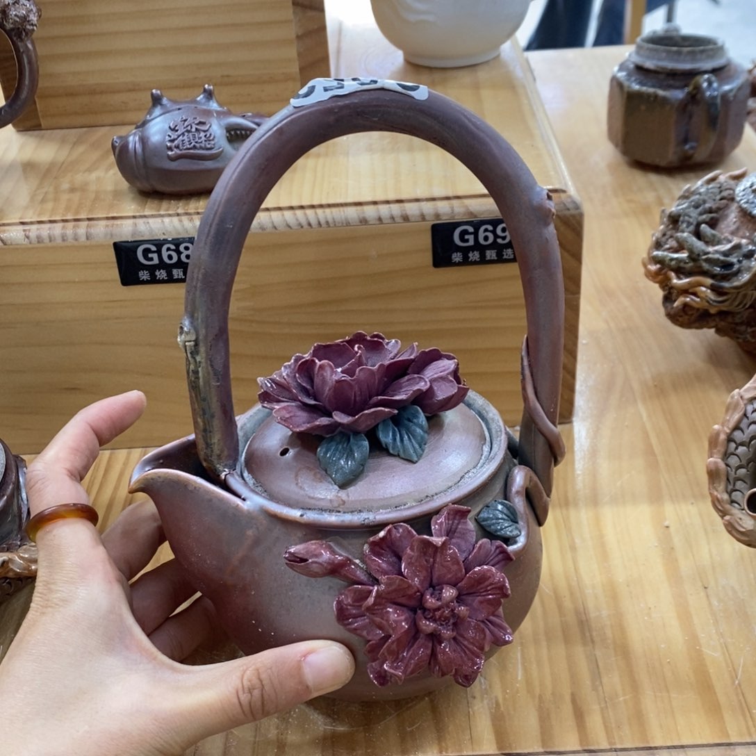 陶园柴烧，精品高货G56瑕疵