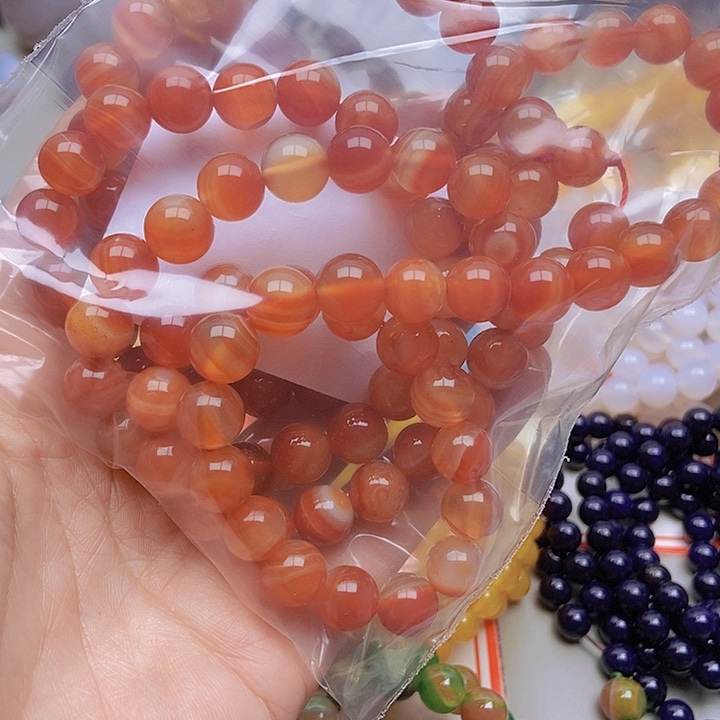 【闪购商品】未镶嵌玛瑙/玉髓珠宝半成品绿*