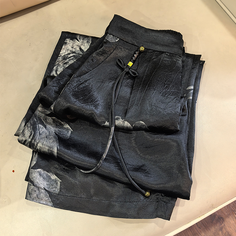 [GXC]2025轻奢新中式直筒裤显瘦休闲裤K132