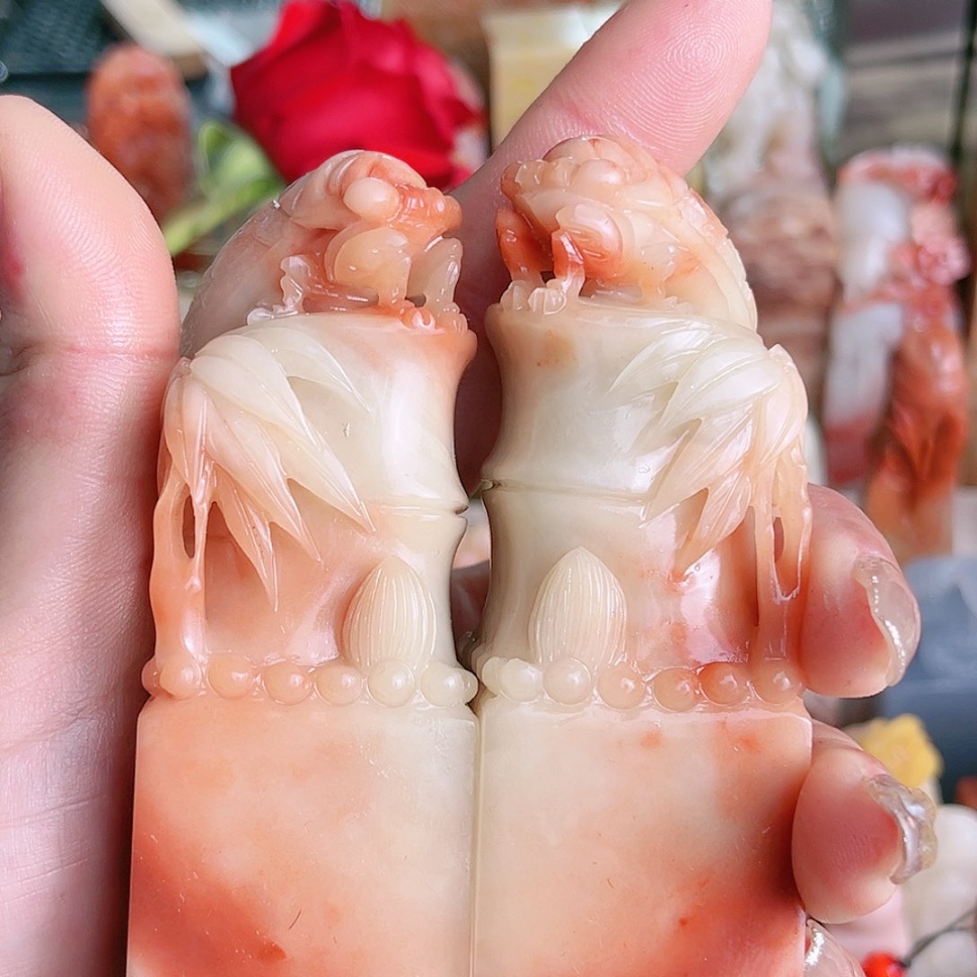 寿山石印石最****对章的