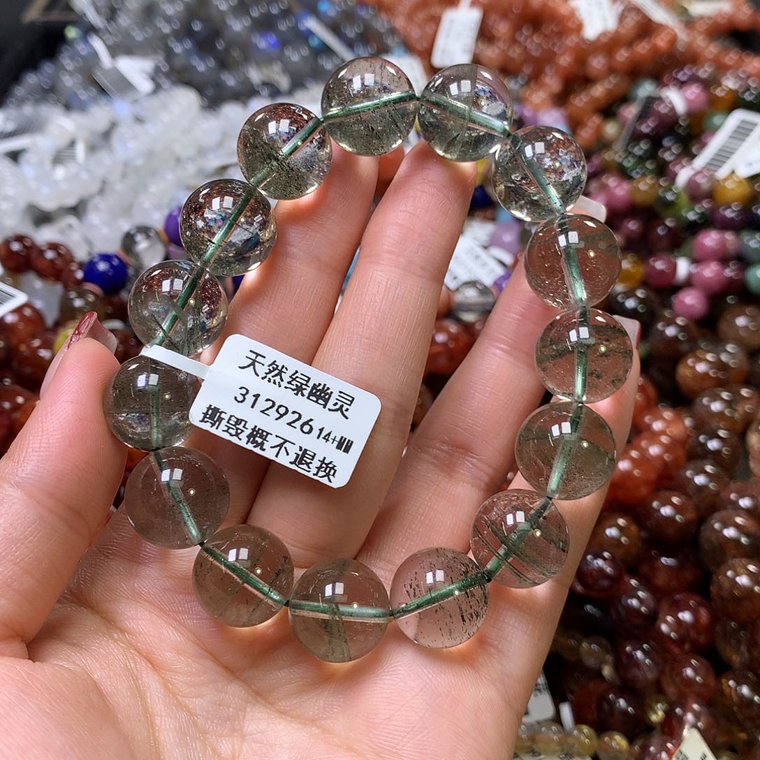 水晶手链未镶嵌，