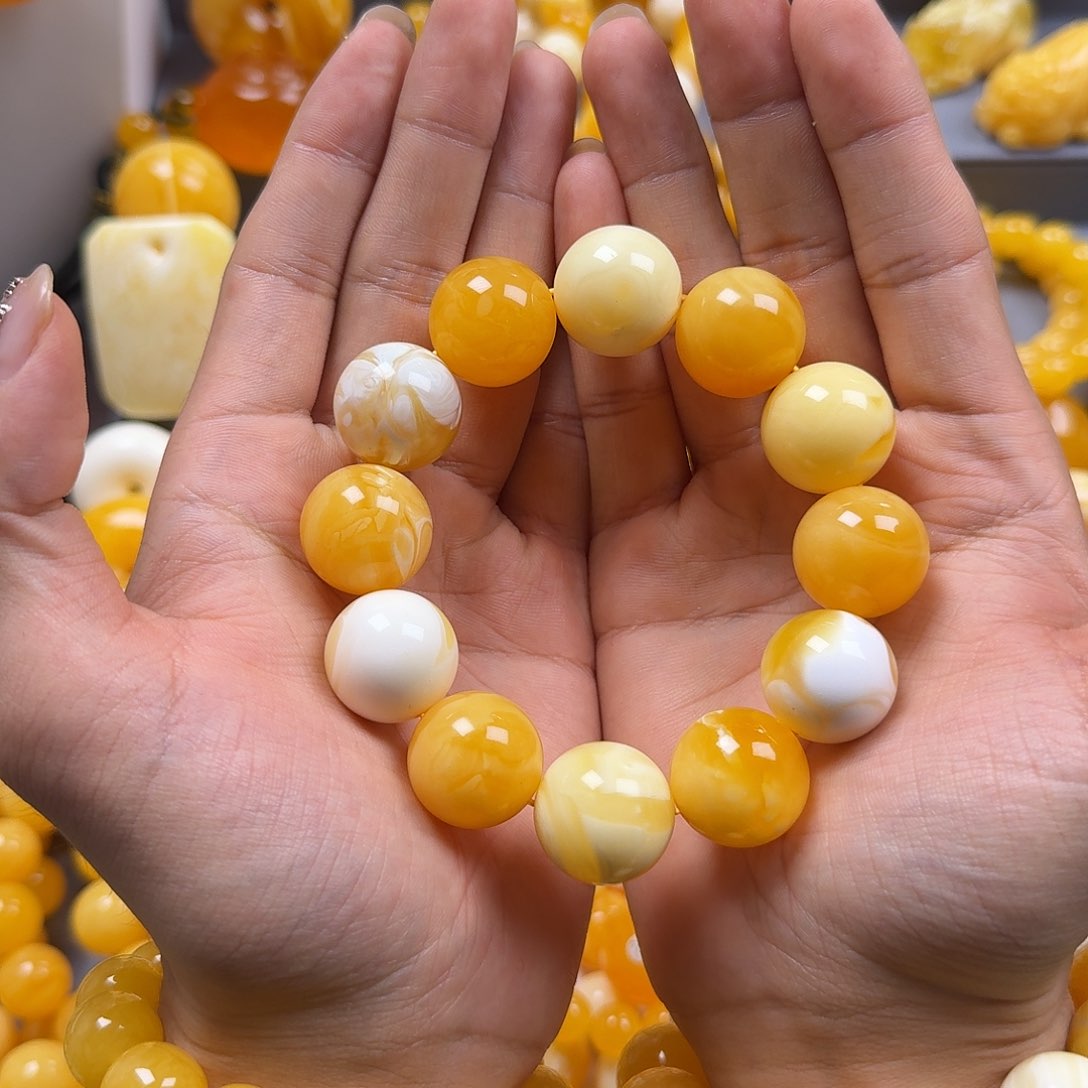 蜜蜡珠宝奇石未镶嵌20mm