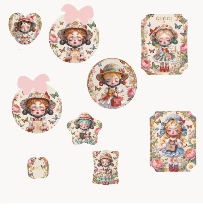 色系炒锅玩家专属DIY饰品混款配件亚克力福利混装