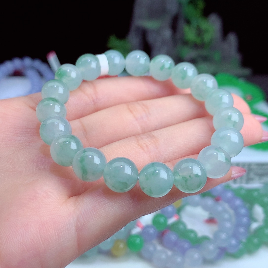 翡翠手链未镶嵌卡10