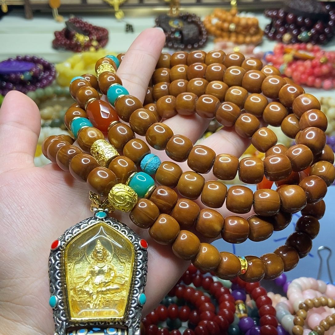 佛心果吊坠人***节菩提果