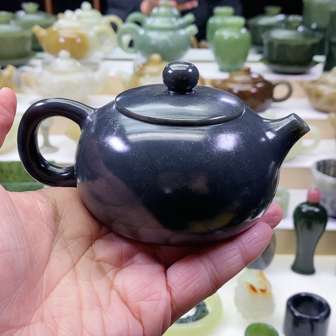 和田玉茶壶未镶嵌