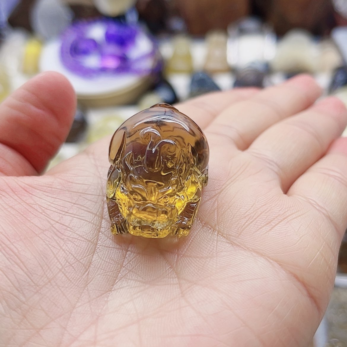 【闪购商品】水晶貔貅吊坠未镶嵌