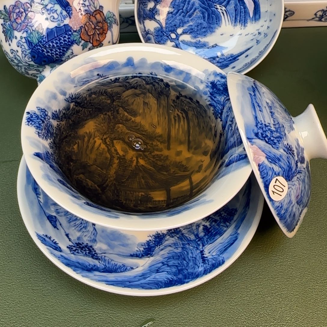 彦祖纯手工手绘茶具107