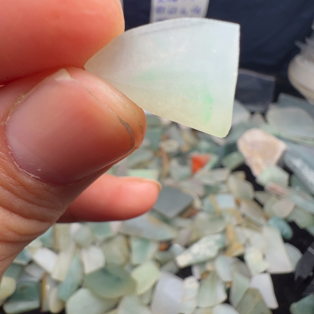 翡翠散珠缅甸翡翠A货