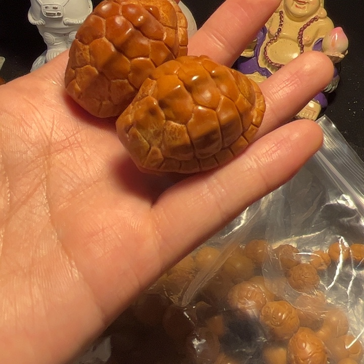 橄榄核手串/手链大榄龟背