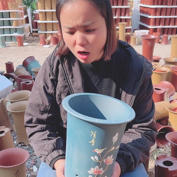 花盆紫砂宜兴紫砂精品花盆 