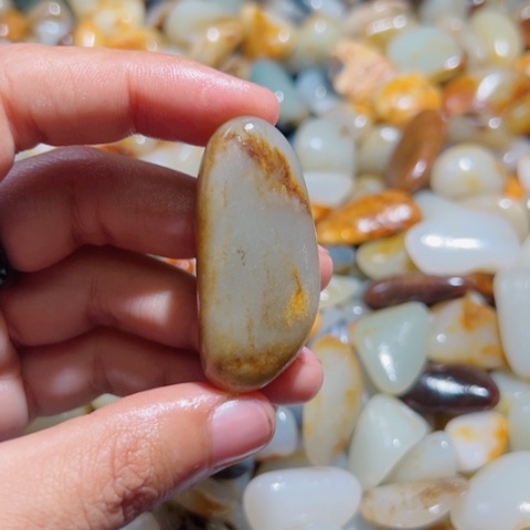 和田玉（糖玉）手链未镶嵌10