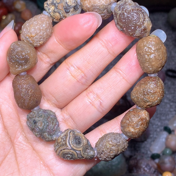 玛瑙/玉髓珠宝半成品未镶嵌