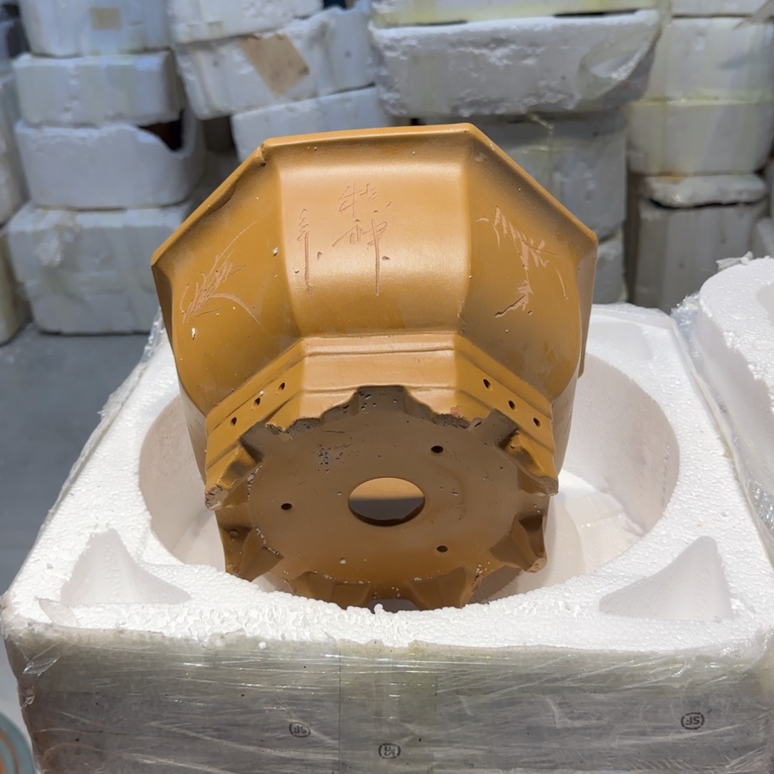 紫砂花盆口径20.15口径