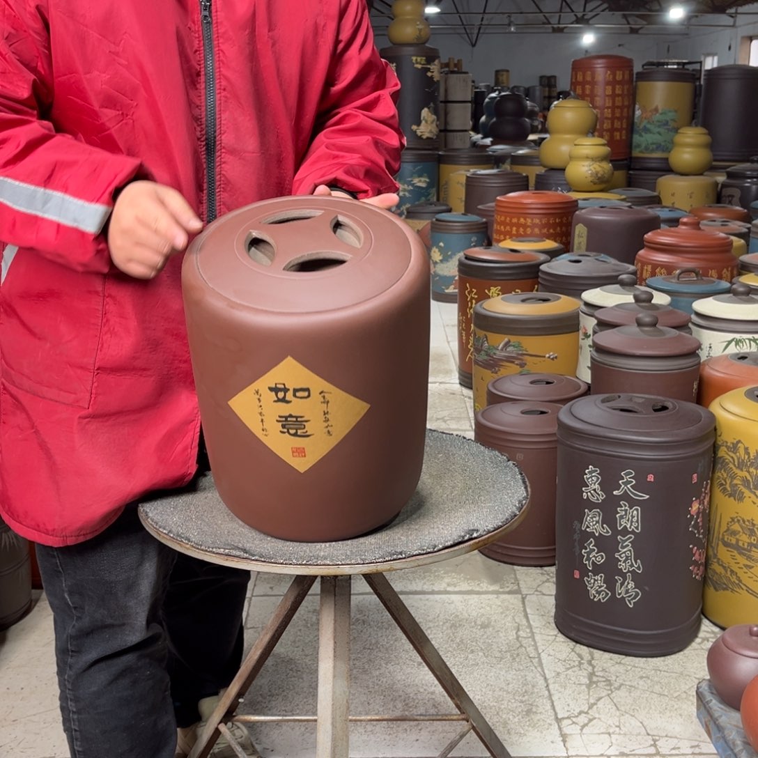 紫砂茶叶罐茶叶罐
