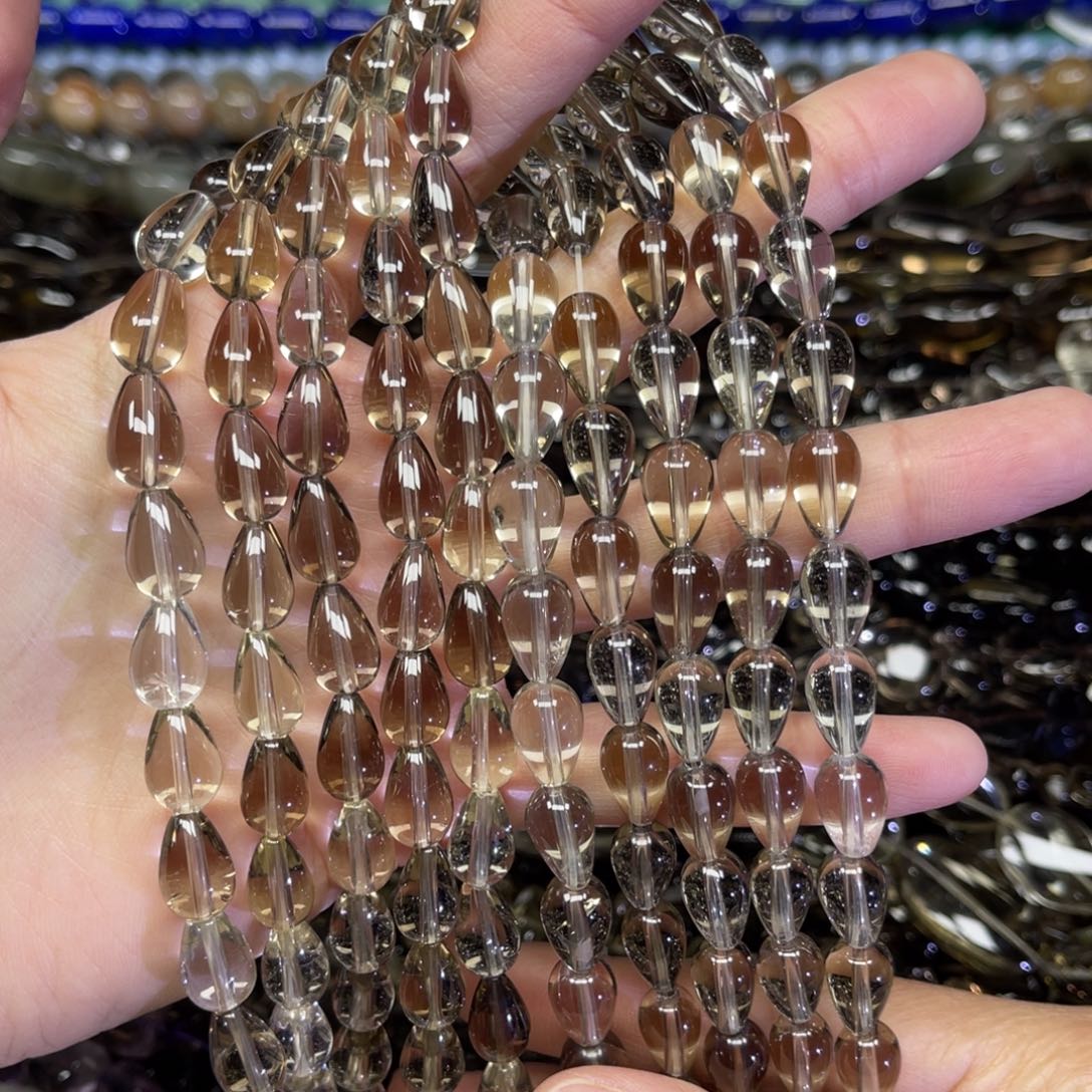 玛瑙/玉髓散珠净体白茶卡7➕一条