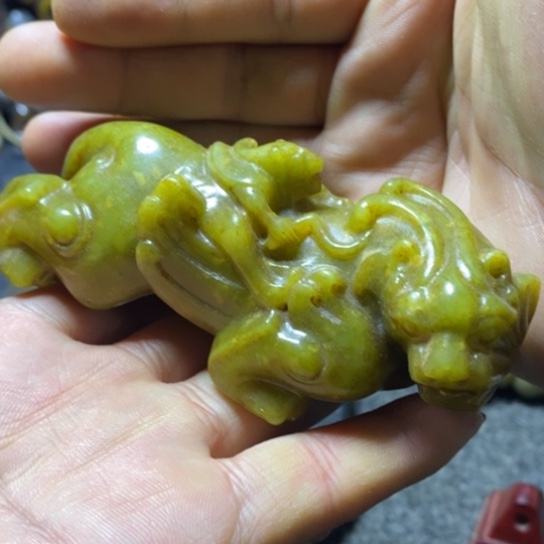 和田玉把件未镶嵌