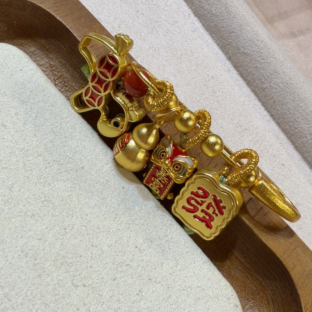 合金胸针 2026年马上有钱胸针新中式精致别针A97