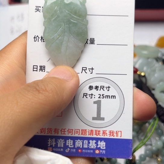 翡翠未镶嵌颈饰挂件