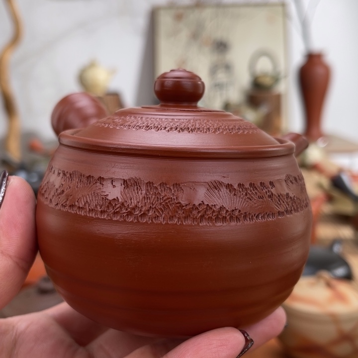 吕*傅常滑陶寿手作茶壶