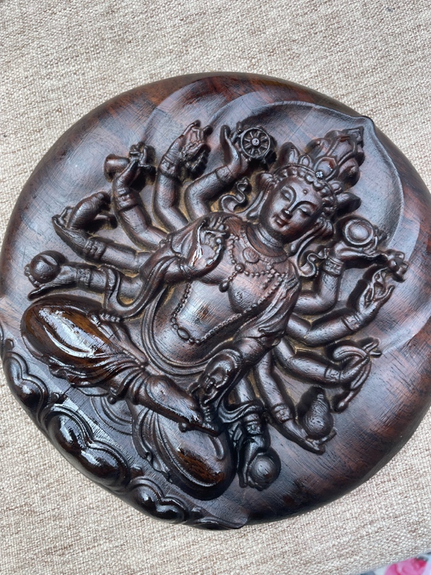 沉香木串文玩老料 7777号