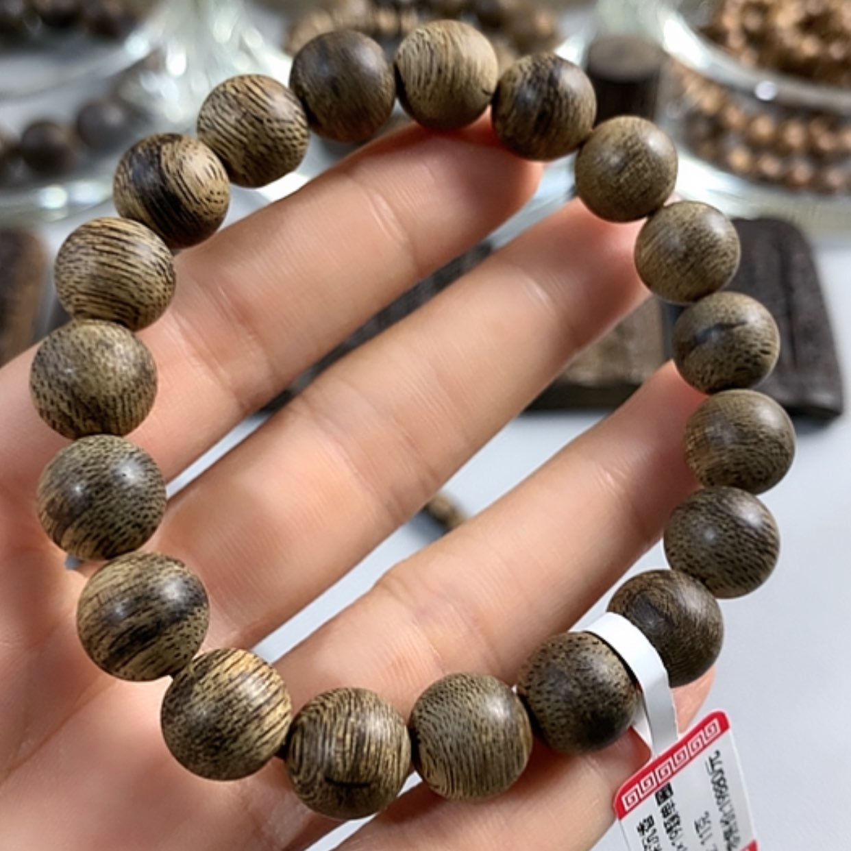 【闪购商品】手串沉香文莱黑棋沉香1.1，11克9分沉