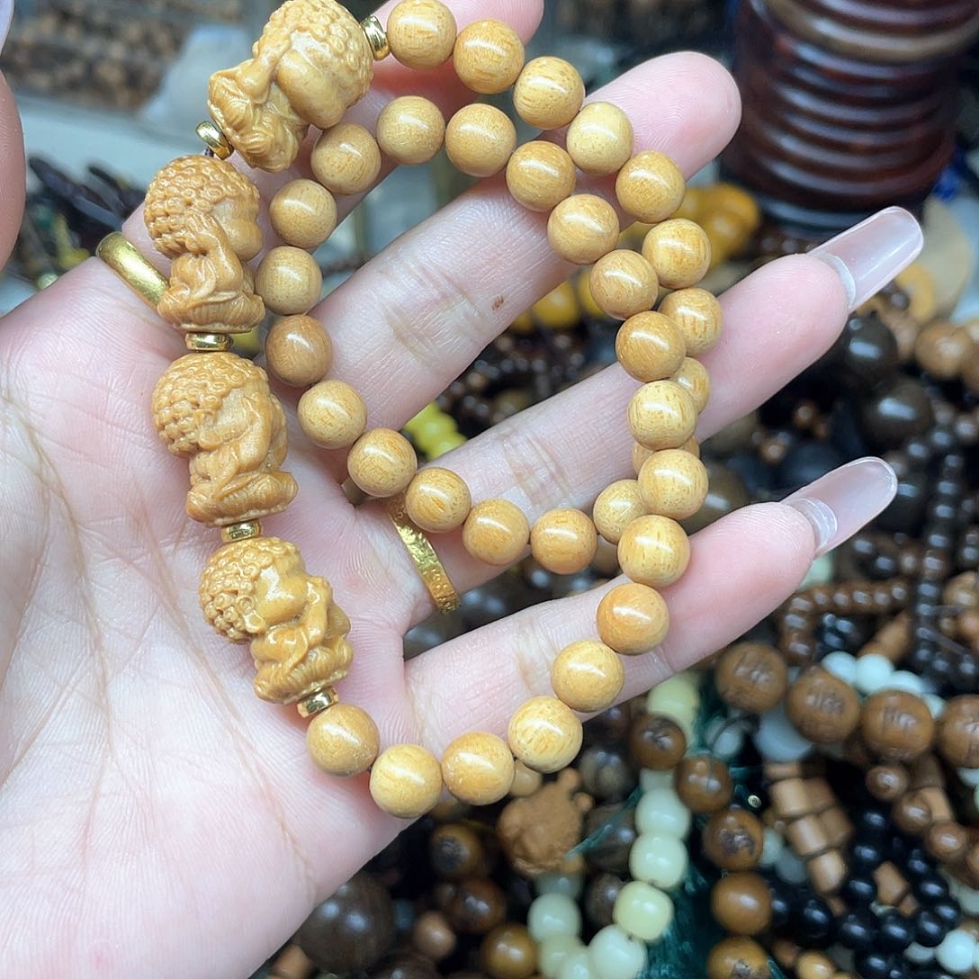 维腊木（绿檀）无事牌